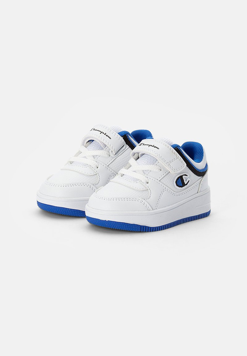 Kinder Wanderschuhe | Champion LOW CUT SHOE REBOUND LOW Basketballschuh white/black/blue/weiß - UN26942 Kinder Wanderschuhe | Champion LOW CUT SHOE REBOUND LOW Basketballschuh white/black/blue/weiß - UN26942