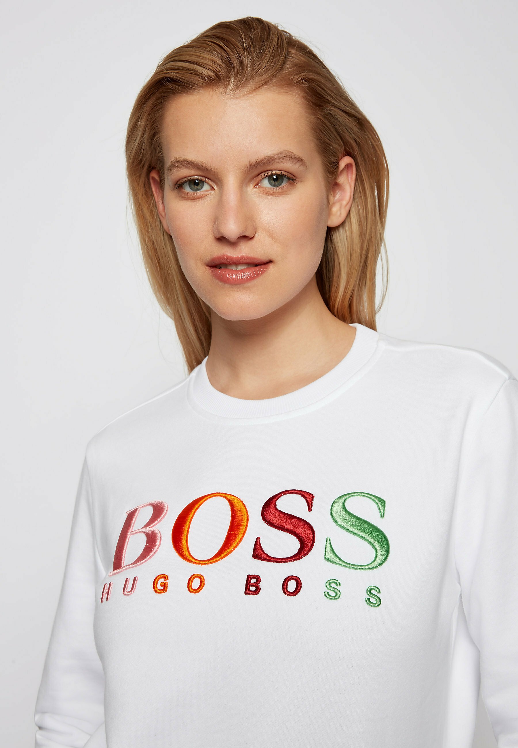 BOSS Sweatshirt - white - Zalando.co.uk