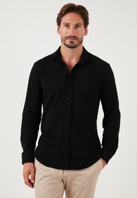 REGULAR FIT - Shirt - black