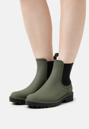 Gummistøvler - olive/black