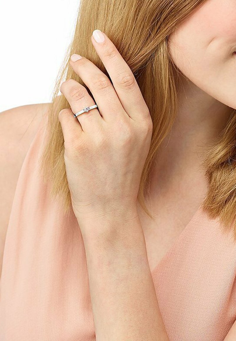 CHRIST Ring weißgold gelbgold/weiß Zalando.at