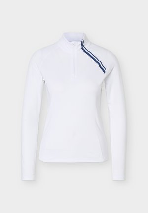 J.LINDEBERG Sports, NADU QAURTER ZIP MID LAYER - Μπλούζα με μακριά μανίκια - white