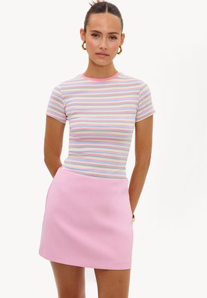 LOAVIES, YOU SHINE - Jupe trapèze - pink