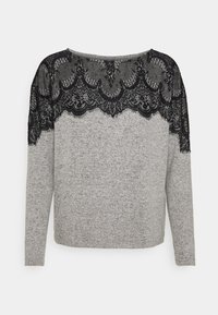 Vero Moda Petite Stickad tröja - mottled grey