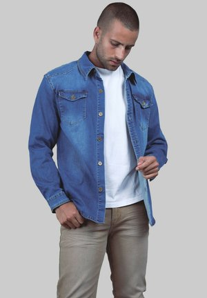 Veste en jean - bleu