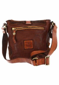 Campomaggi JACOB - Schoudertas - cognac