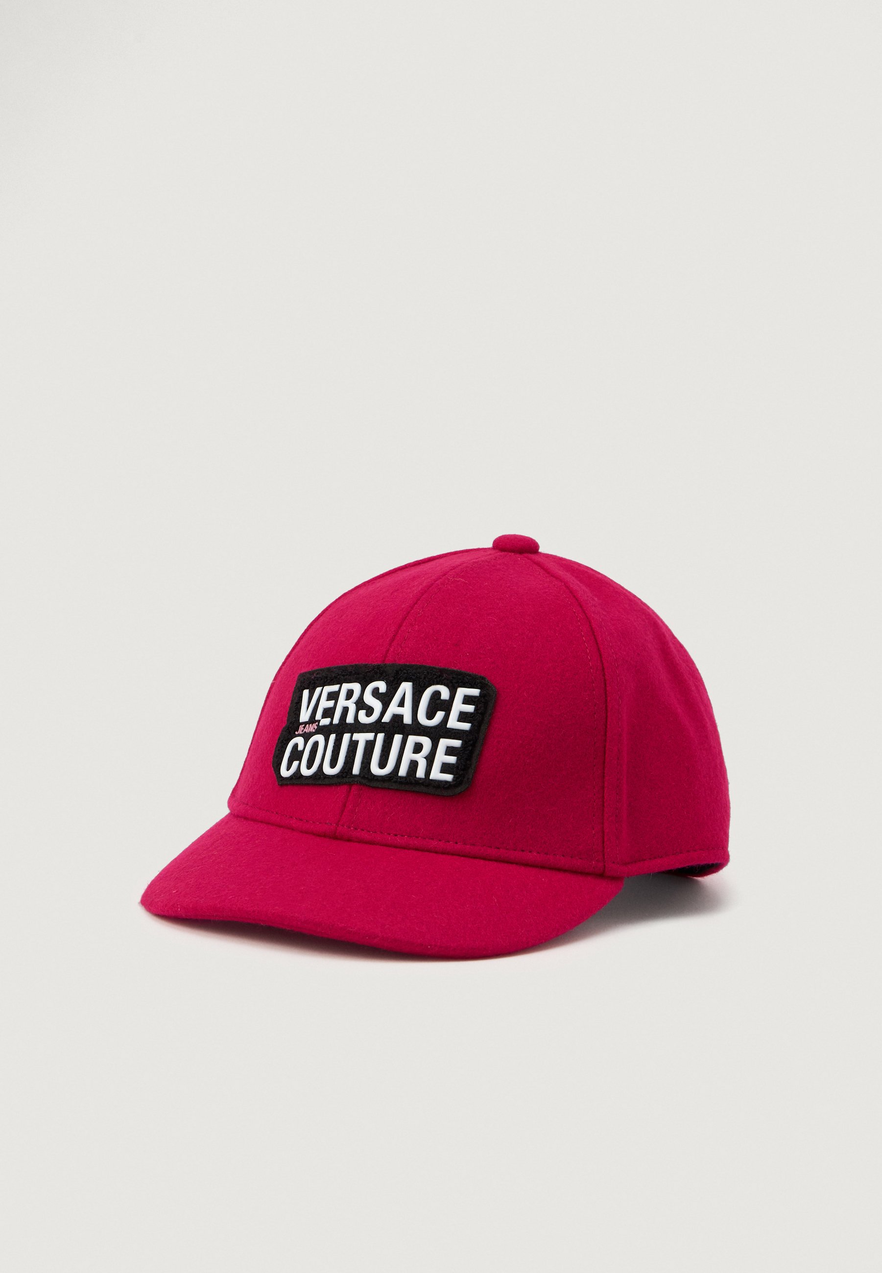 Versace Red Baseball Cap with Black Logo Versace Red Cotton Baseball Cap | Watches Prime main image 3