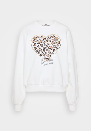 ONLY Tall, ONLTAMMIE PRINT O NECK - Sweatshirt - cloud dancer