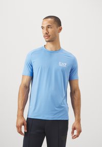 EA7 Emporio Armani Športové tričko - granada sky