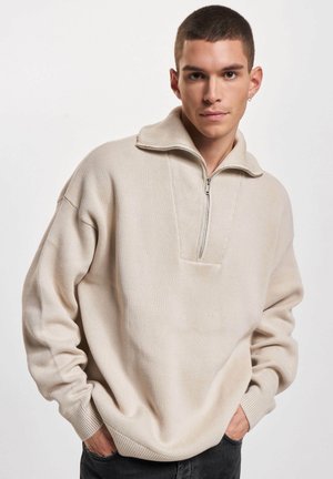 HALF-ZIP - Pullover - moonbeam