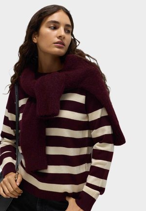 Pullover - dark burgundy