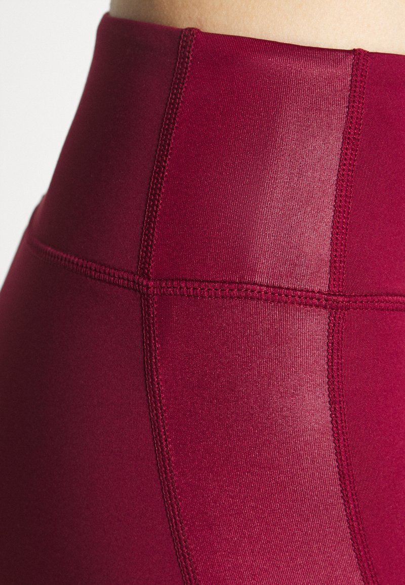 Damen Sportbekleidung | South Beach WETLOOK HIGH WAIST LEGGING Tights rhodondendron/beere - SY01574 Damen Sportbekleidung | South Beach WETLOOK HIGH WAIST LEGGING Tights rhodondendron/beere - SY01574