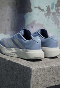 adidas Performance ADIZERO EVO SL W - Zapatillas - glow blue   silver metallic   cloud white