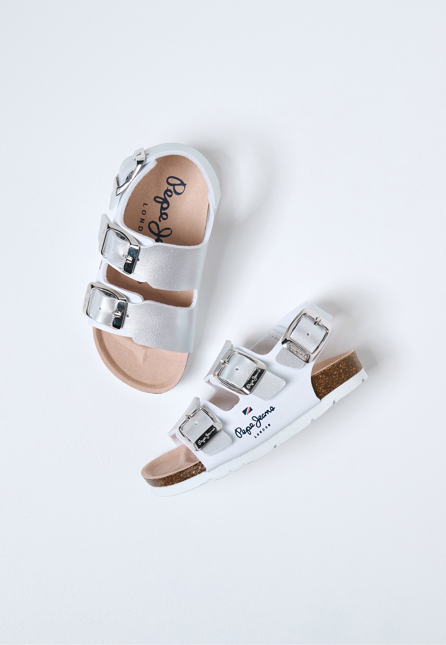 Pepe Jeans BIO CORP - Sandalias - blanco - Zalando.es
