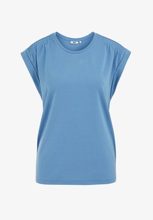 WE Fashion, Jednoduché tričko - blue
