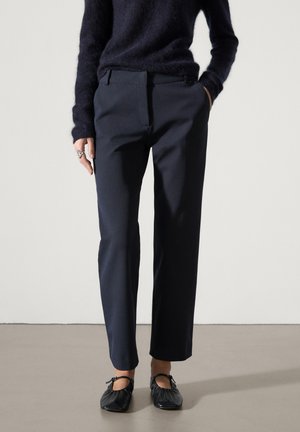Massimo Dutti Trousers - dark blue