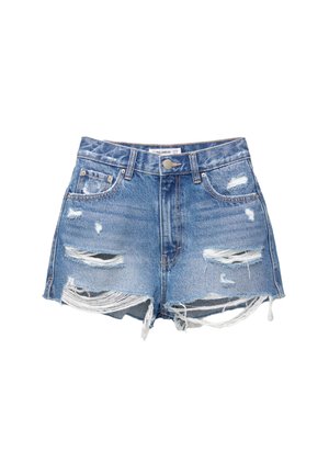 PULL&BEAR Jeansshort - blue denim