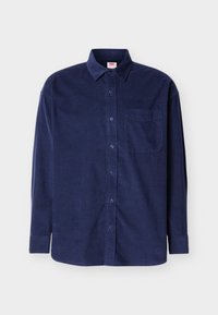 LOOSE BUTTON UP - Chemise - navy