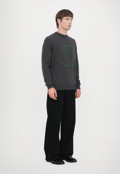 Iceberg MAGLIA GIROCOLLO - Stickad tröja - antracite