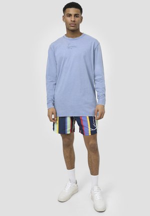 Karl Kani, SMALL SIGNATURE WASHED UNISEX - Langarmshirt - blue