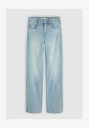 Levi's®, 723 HIGH RISE STRAIGHT TRUE BLUE RINSE - Jeans Slim Fit - true blue rinse - light indigo - worn in