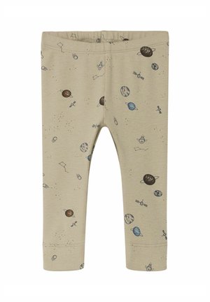 Name it PRINT - Legging (type pantalon) - plaza taupe