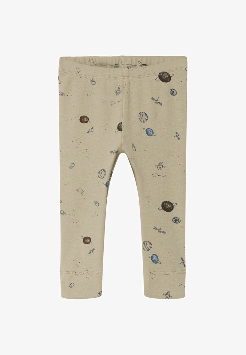 Name it PRINT - Legging (type pantalon) - plaza taupe