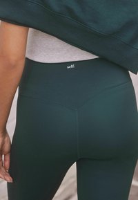 Self. HIGH WAIST  - Tajice - dark green