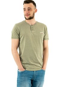 Schott TSSTRIKER - T-shirts print - vert