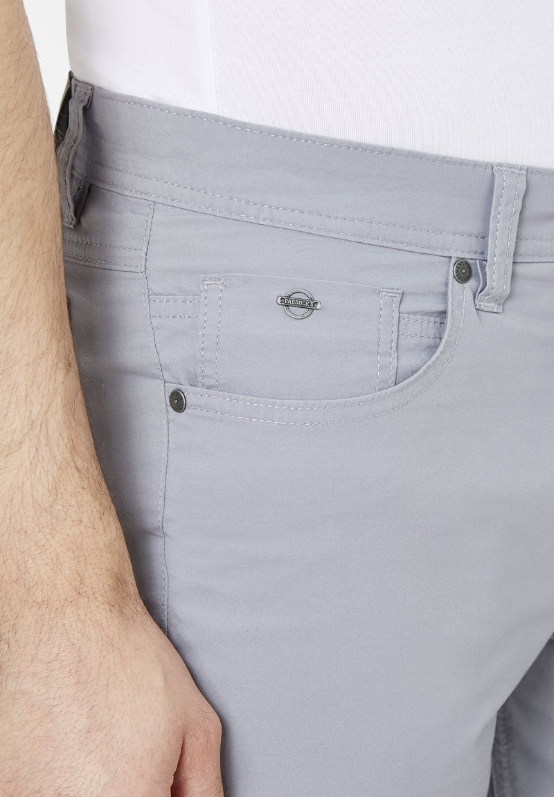 Herren Chino Shorts | Paddock's PIPE im Pocket Style Shorts grey/grau - EJ55767 Herren Chino Shorts | Paddock's PIPE im Pocket Style Shorts grey/grau - EJ55767
