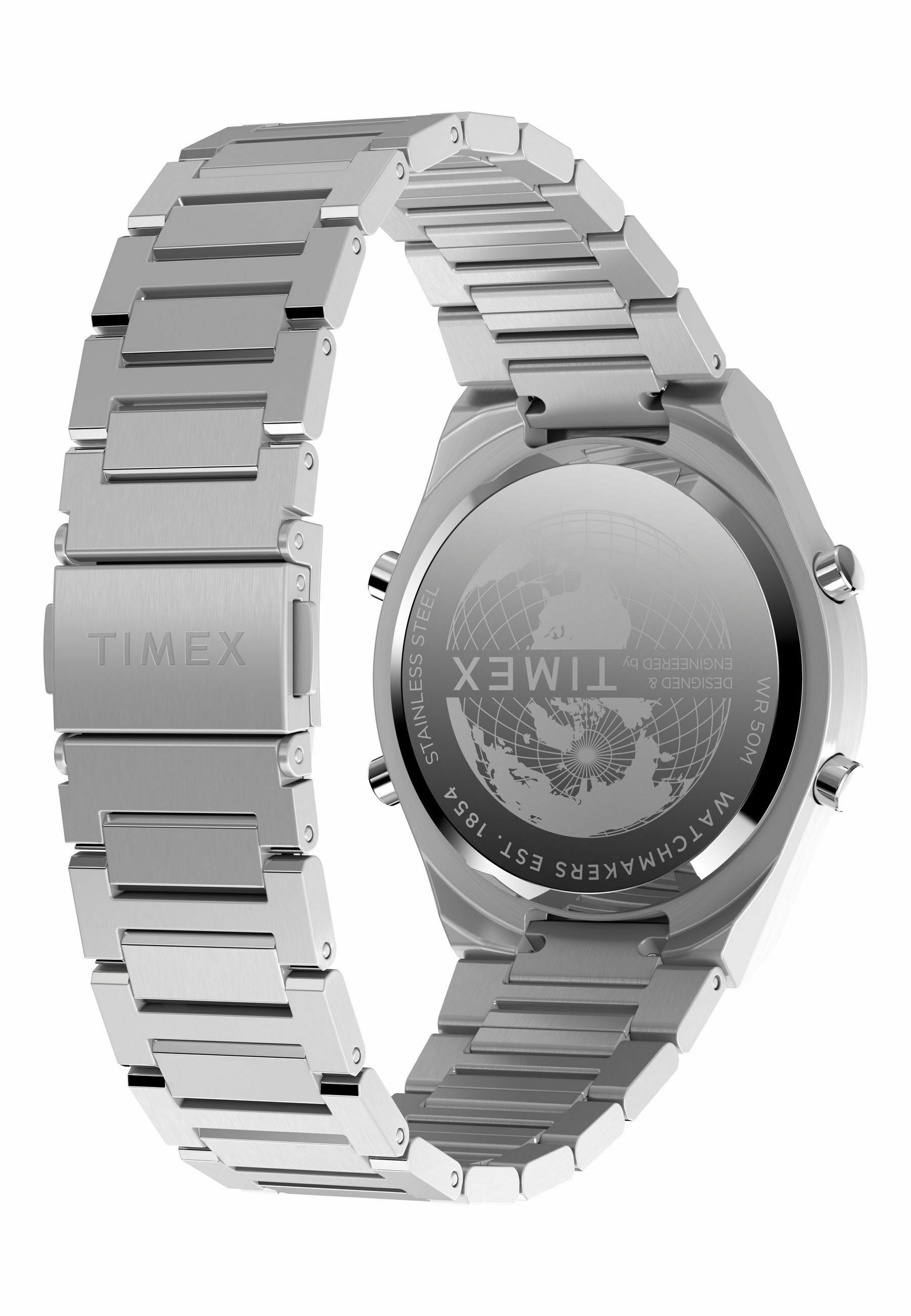 Timex Q Timex® Q80 Continental - Orologio digitale - silver tone
