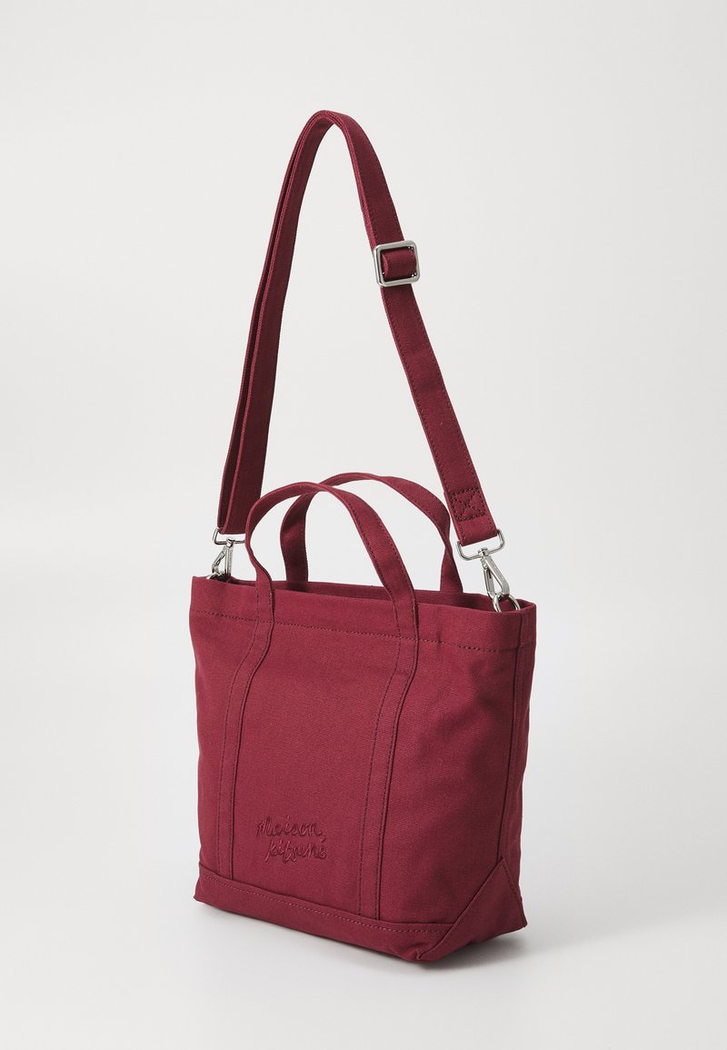 Maison Kitsuné FOX HEAD SMALL TOTE UNISEX Handtasche redstar