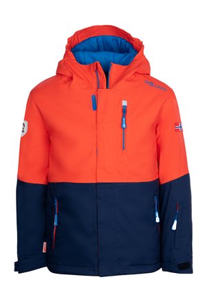HALLINGDAL  - Veste d'hiver - flame orange/navy