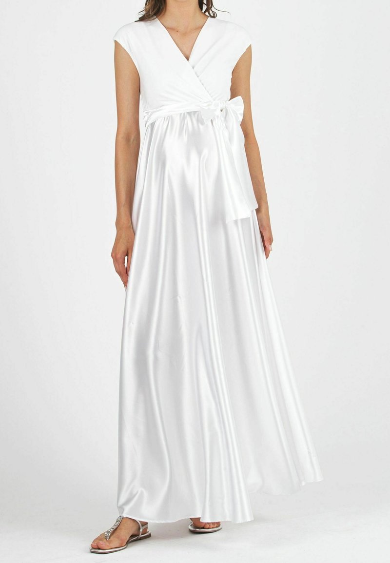 sachin and babi light blue dress Maternity maxi dresses with sleeves