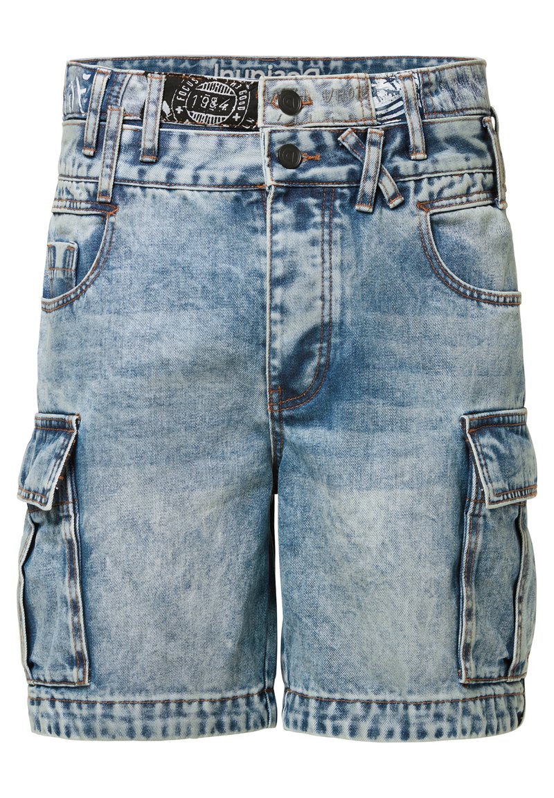 Desigual Jeansshort blauw