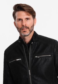 Ombre Giacca in similpelle - black