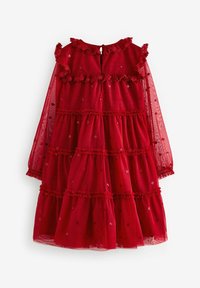 Laura Ashley SEQUIN - REGULAR FIT - Koktailové šaty/večierkové šaty - red