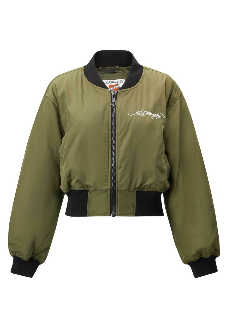 Ed Hardy Bomberjacks groen
