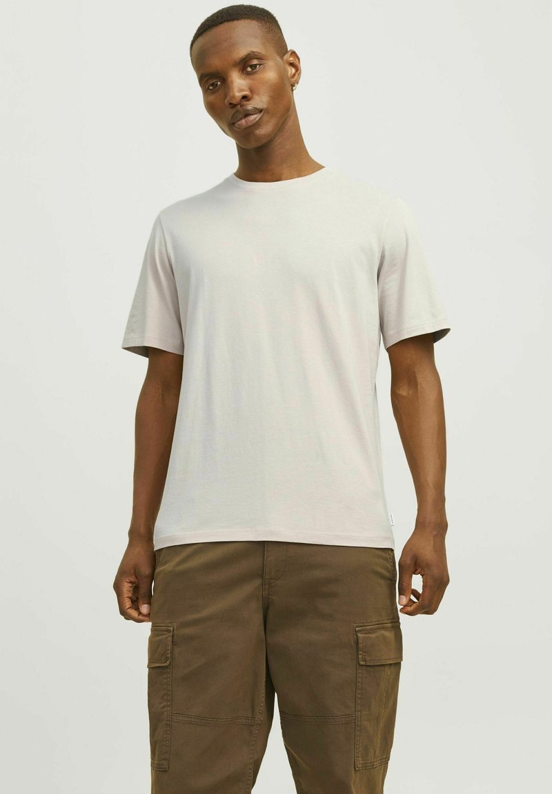 Jack & Jones JJE TEE O-NECK - T-shirt basic - moonbeam