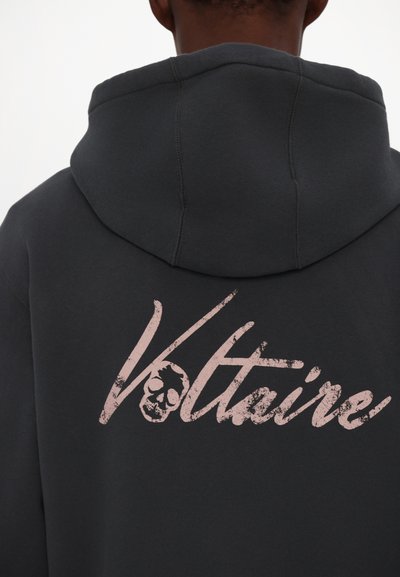 Zadig & Voltaire SACHA ZIP - Zip-up sweatshirt - carbone