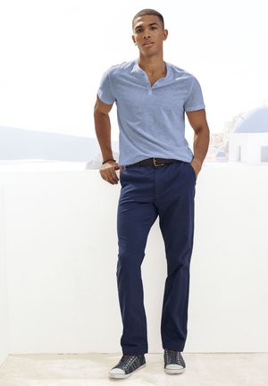 H.I.S, Basic T-shirt - hellblau