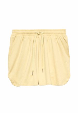 Marks & Spencer, SUPERSOFT HIGH WAISTED RELAXED SHORTS - Jogginghose - straw
