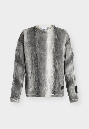Carlo Colucci, 3D KNIT - Pullover - black/multicolor