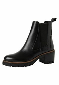 Marco Tozzi Gležnjače s platformom - black comb