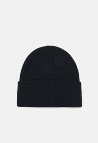 Calvin Klein Jeans MONOGRAM EMBRO BEANIE - Kapa - black/pastel lilac