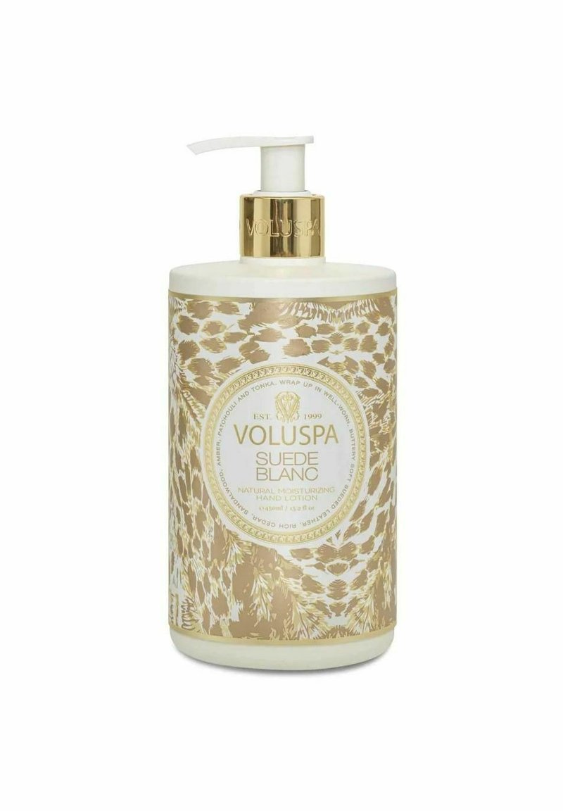 Voluspa - VOLUSPA SUEDE BLANC HAND LOTION 450ML - Kroppslotion - transparent, Förstora