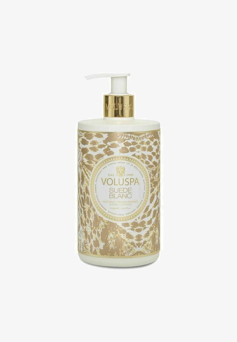 Voluspa - VOLUSPA SUEDE BLANC HAND LOTION 450ML - Kroppslotion - transparent, Förstora