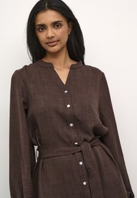 Kaffe ELLEN - Shirt dress - java cc