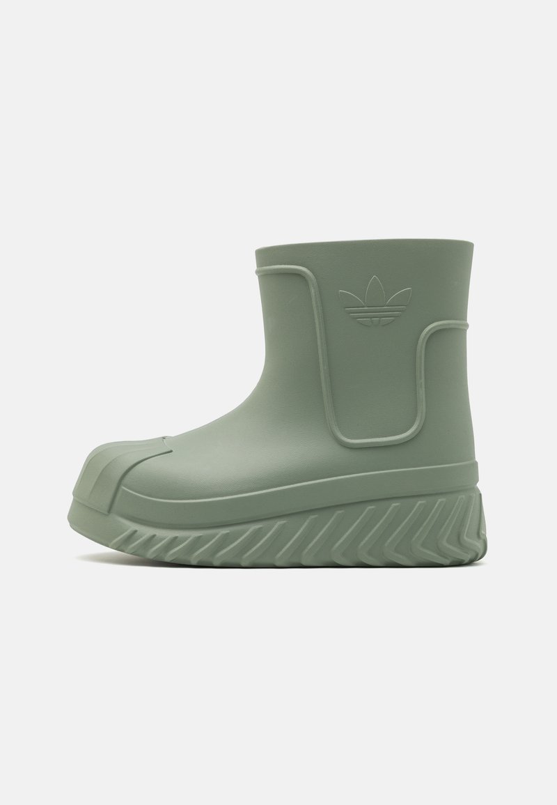 adidas Originals ADIFOM SUPERSTAR - Gummistiefel - silver green 