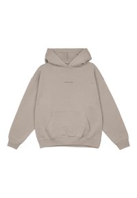 COLNE LOGO HOODIE - Sweat à capuche - washed dark stone